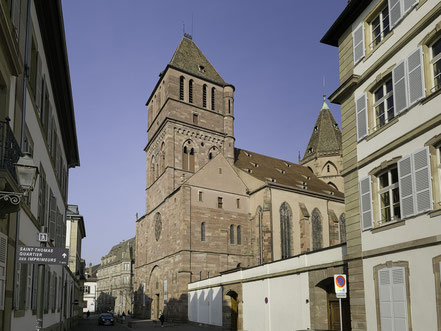 Bild: Église Saint-Thomas in Strasbourg