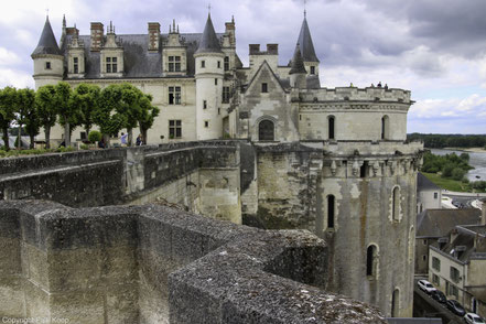 Bild: Im Schlosspark des Château d´Amboise