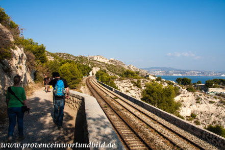 Bild: Wanderung an der Côte Bleue bei Niolon