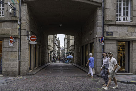 Bild: In der Altstadt (Intra-Muros oder Ville close) von Saint-Malo