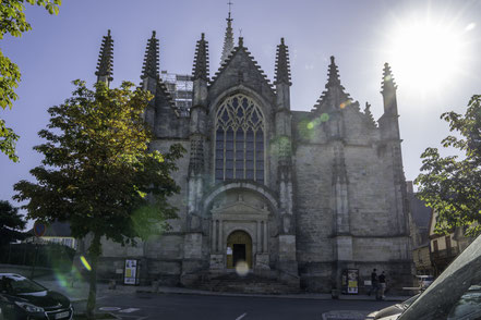 Bild: Eglise Notre-Dame in Vitré, Bretagne