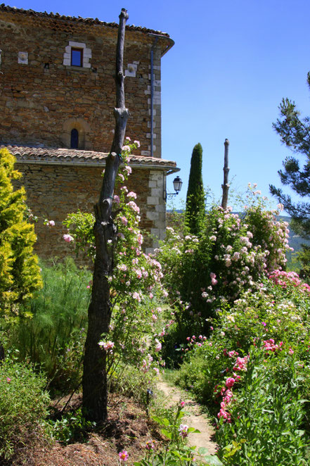 Bild: Jardin de l´Abbaye de Valsaintes, Simiane-la-Rotonde