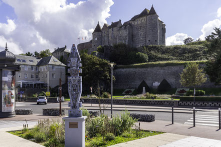 Bild: Blick auf das Château de Dieppe