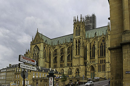 Bild: Kathedrale Saint-Etienne in Metz 