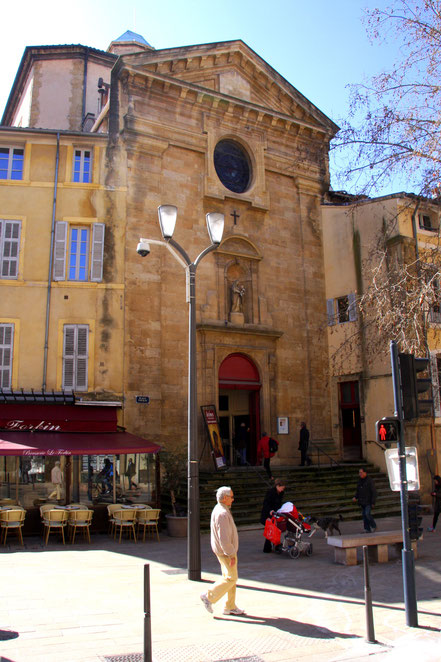 Bild: Chapelle des Oblats am Ende des Cours Miraubeau in Aix-en-Provence