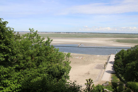 Bild: Die Somme bei Saint-Valery-sur-Somme