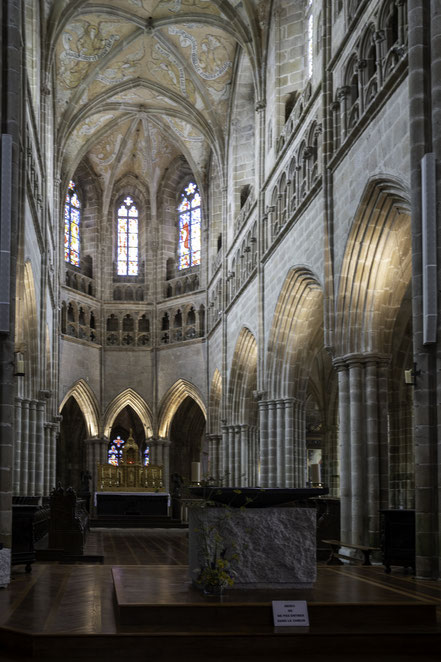 Bild: Kathedrale Saint-Tugdual in Tréguier in der Bretagne