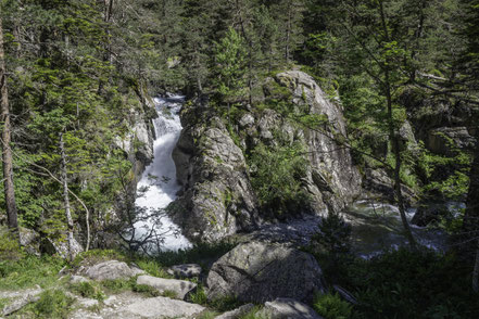 Bild: Pont d´Espagne in den Pyrenäen 