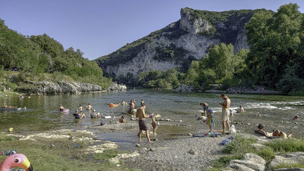 Bild: Camping de l´´Ile in Vallon-Pont-d´Arc 