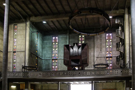 Bild: Die Orgel in der Église Saint-Joseph in Le Havre
