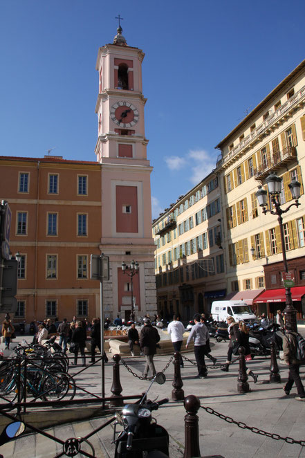 Bild: in der Altstadt von Nice