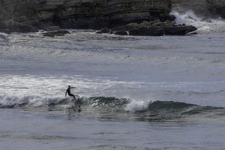 Bild: Surfer in  Peniche