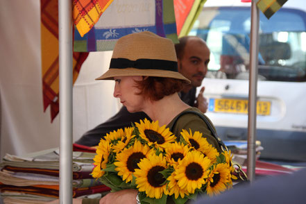 Bild: Markt in Aix-en-Provence