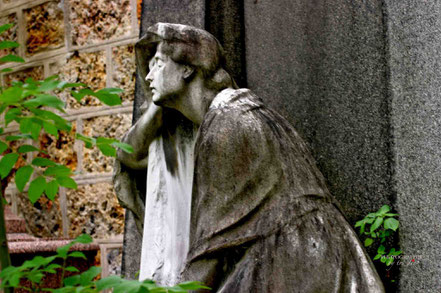 Bild: Cimitiere Père Lachaise in Paris 