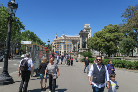 Bild: Plaça de Catalunya in Barcelona 