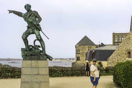 Bild: Cavalier des Champs-Vauver beim Stadtmauerrundgang in Saint-Malo