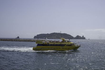 Bild: Der Hafen in L´Estartit, Costa Brava, Spanien 