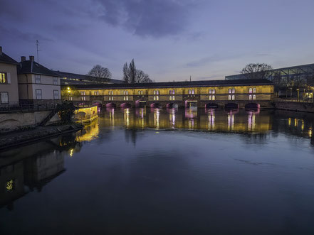 Bild: Barrage Vauban in Strasbourg 