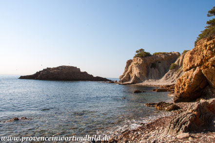 Bild: Wanderung an der Côte Bleue, hier Calanque des Anthénors