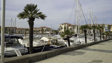 Bild: Argelès-sur-Mer hier am Port d´Argelès 