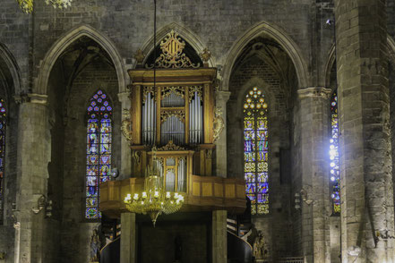 Bild: Im Innern der Basílica de Santa Maria del Mar, Barcelona