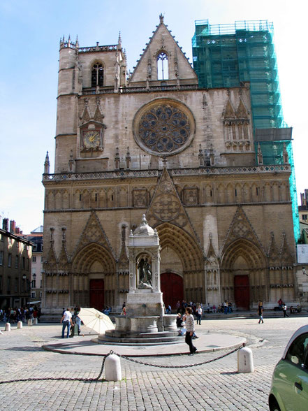 Bild: Cathédrale Saint-Jean-Baptiste in Lyon