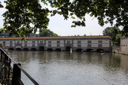 Bild: Barrage Vauban in Strasbourg 