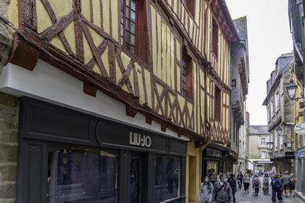 Bild: Rue Saint-Salomon in Vannes 