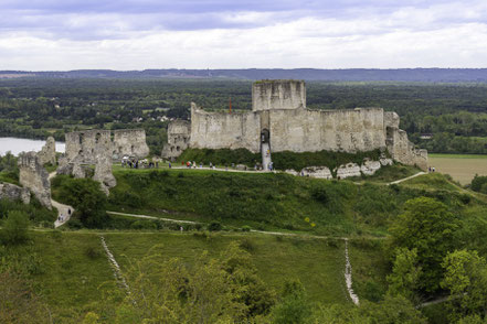 Bild: Wohnmobilreise Normandie, hier Château Gaillard