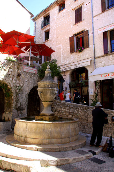 Bild: Grande Fontaine in St.-Paul de Vence