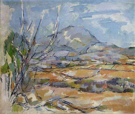 Bild: Saint Victoire wie Cézanne ihn malte.