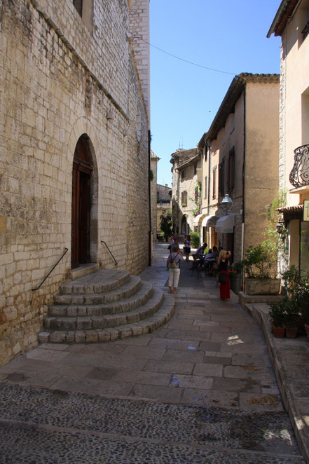 Bild: in den Straßen von St.-Paul de Vence