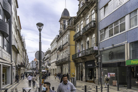 Bild: Rua de Santa Catarina in Porto