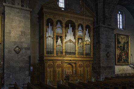 Bild: Orgel in der Cathédrale Notre-Dame et Saint-Léonce de Fréjus 