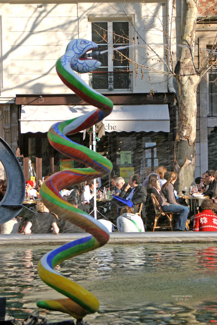 Bild: Fontaine Igor Stravinsky Paris 