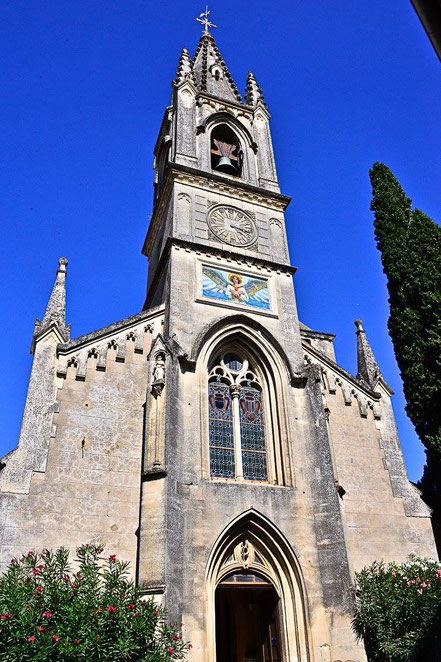 Bild:  Église Saint-Roch in Aiguèze