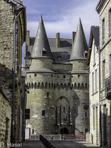 Bild: Château de Vitré in Vitré, Bretagne  