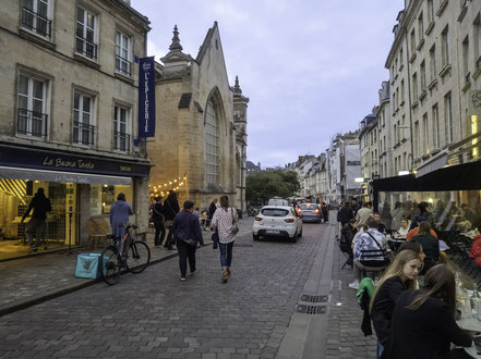 Bild: in der Rue de Saint-Sauveur in Caen