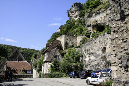 Bild: Eingang in den Ort Rocamadour