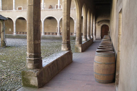 Bild: der dritte Kreuzgang in der Monastère de Brou in Bourg-en-Bresse, Frankreich