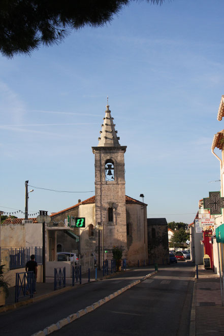 Bild: Kirche in Carro an der Côte Bleue