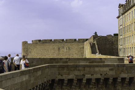 Bild: Stadtmauerrundgang von Saint-Malo 