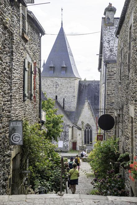 Bild: Rochefort-en-Terre in der Bretagne 