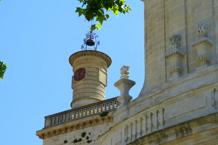 Bild: Glockenturm von Église Saint-Etienne in Uzès