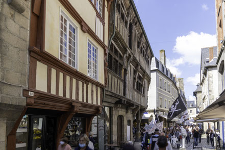 Bild: Dinan in der Bretagne