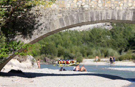 Bild: am Pont Soleils in den Gorges du Verdon