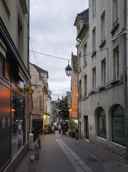 Bild: in der Rue de Vauquelin in Caen
