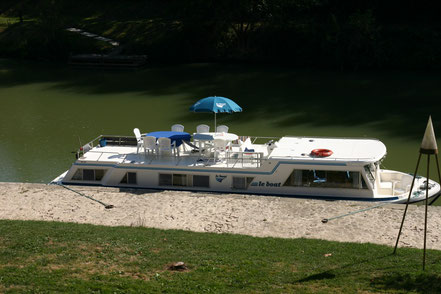 Hausboot-Tour auf dem Canal de Montech, Canal Latéral à la Garonne und Petite Baise 