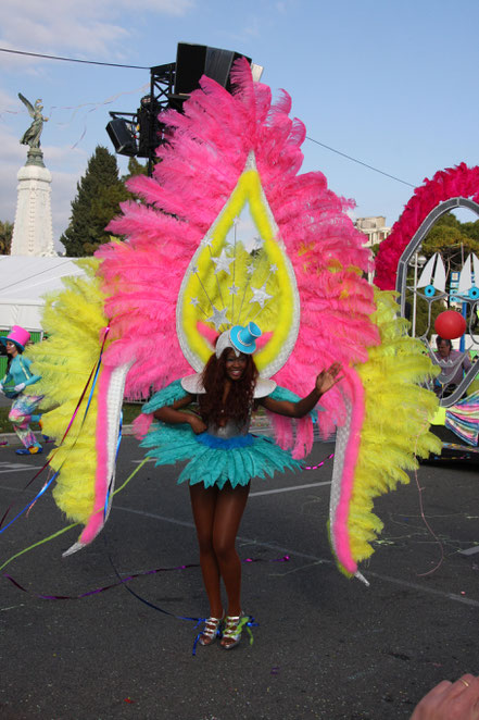 Bild: Blumencorso beim Karneval in Nice (Nizza)