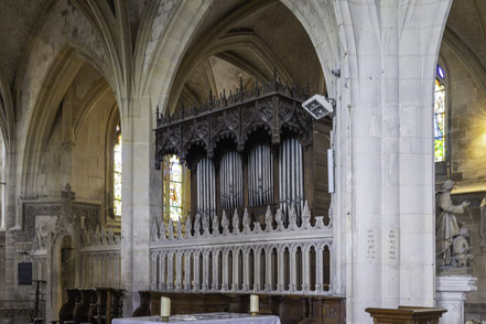 Bild: Orgel in der Église Saint-Jacques in Le Tréport